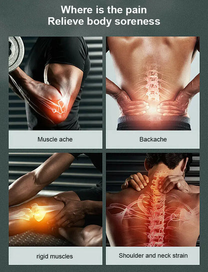 Massage Gun Portable Percussion Pistol Massager For Body Neck Deep Tissue Muscle Relaxation Gout Pain Relief Fitness