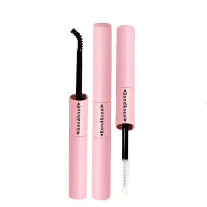 Lash Bond and Seal Glue 2 in 1 for Cluster Lashes, Lash Bond and Seal Super Strong Hold, Latex Free, Waterproof, Lash Glue
