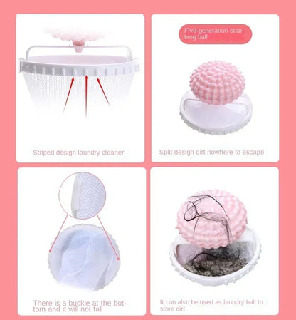 Pet Hair Remover Washing Machine Floating Lint Filter Bag Reusable Laundry Ball Clothes Hair Cleaning Tools Cat Hair Catcher