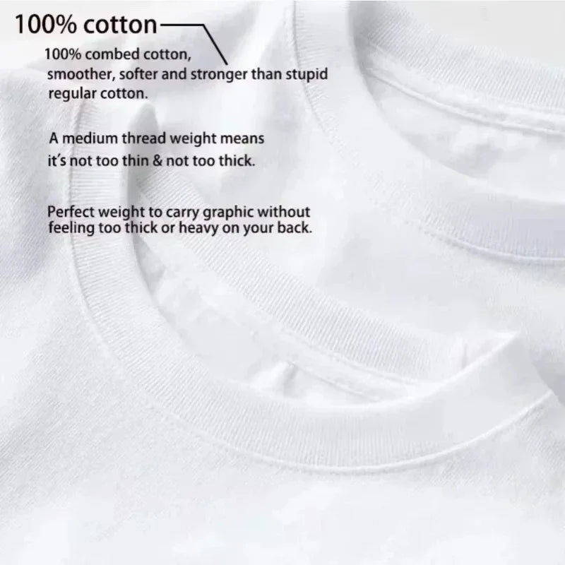 2025The Fashion Trends for Men and Women Include Casual Sportswear T-shirts Cotton Comfort and Luxury on The Streets of Harajuku