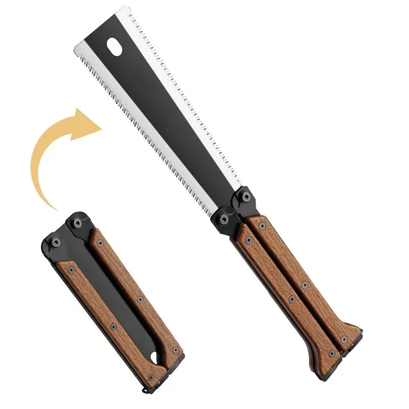 Folding Saw SK5 Steel Pocket Garden Saw Japanese Saw, Flush Cut Trim Saw For Woodworking