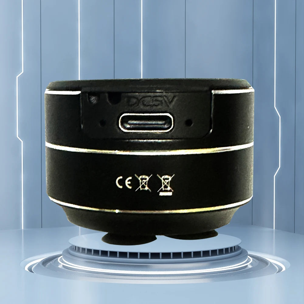 Mini Bone Conduction SpeakerTWS Wireless Bluetooth Speakers Portable Metal Speaker