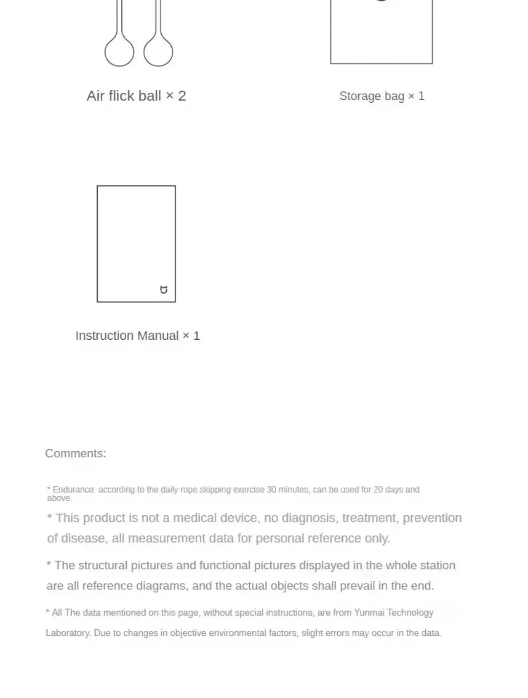 Xiaomi Mijia Smart Skipping Jump Rope XMSR-P803 Counter With Fit App Adjustable Calorie Calculation Sport Fitness Professional