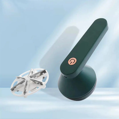 Electric Lint Remover Debobbler Clothes Shaver 6 Blades Portable Fuzz Remover USB Rechargeable Detachable Case for Home Travel