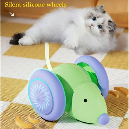 Nteractive Cat Toys For Indoor Cats With Upgraded Rechargeable Control Smart Automatic Moving Cat Toys Kitten Toys