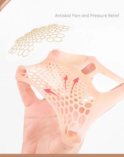 Silicone Forefoot Pads for Women High Heel Pain Relieve Inserts Breathable Foot Care Pads Half Shoe Insole Cushion Accessories