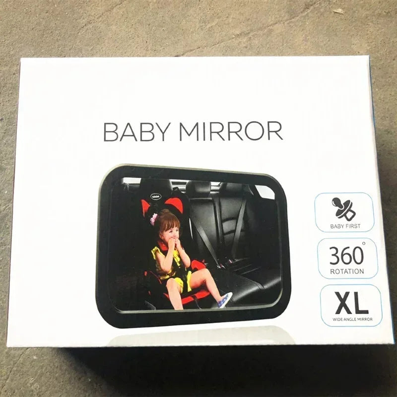 Interior Baby Mirrors Adjustable Wide Car Rear Seat View Child Seat Safety Mirror Monitor Headrest High Quality Interior Styling