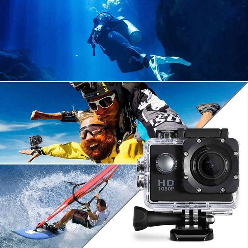 Underwater Waterproof Sports Dv Multifunctional Outdoor Riding Locomotive Sports Camera Sports Camera Diving Camera