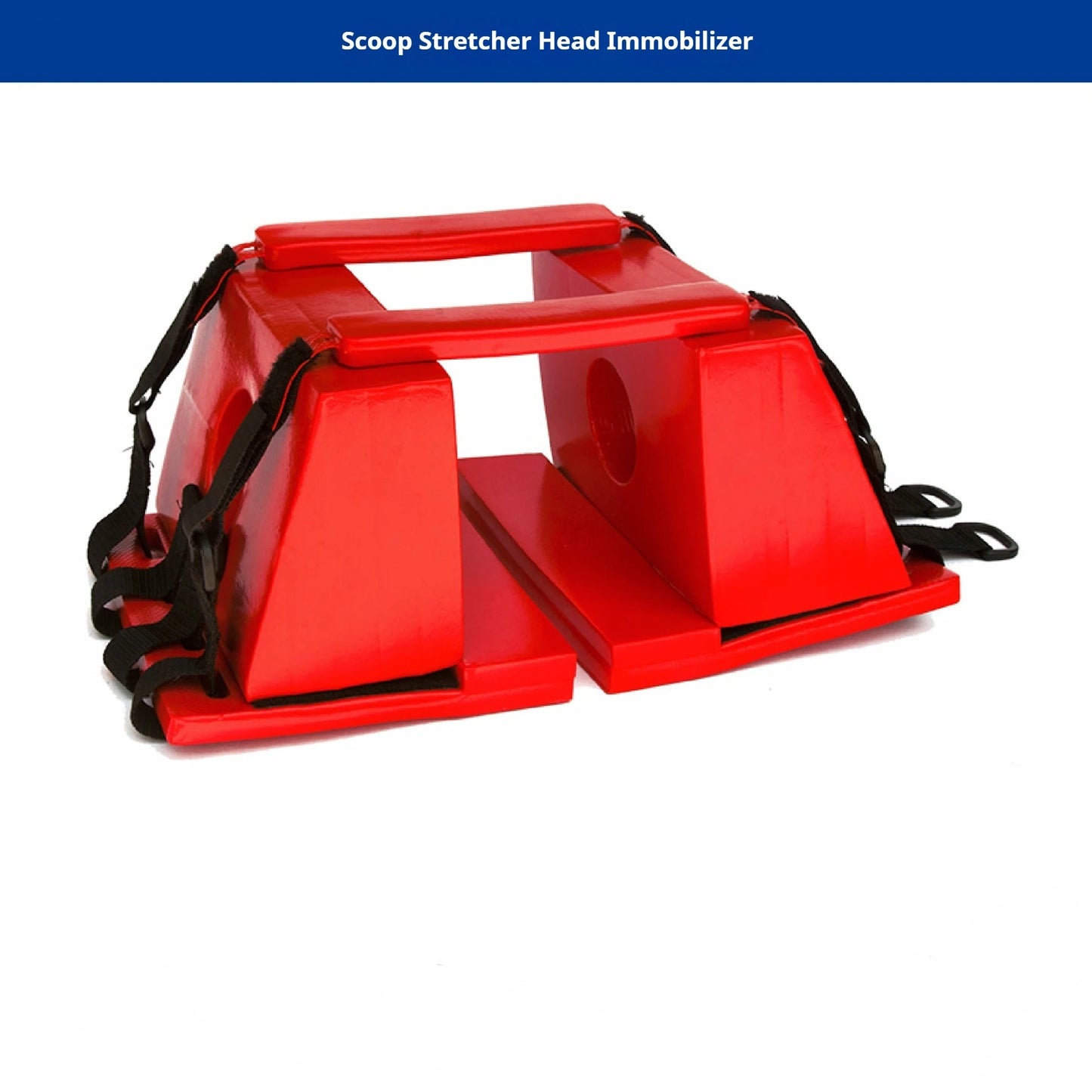 Head stabilizer, swimming pool emergency rescue equipment, shovel stretcher, cervical spine water rescue, spinal plank stretcher