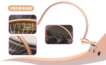 Head Spa Water Frame with Pump for Shampoo Sink, Portable Salon Shower Head Equipment, Shampoo Bowl Waterfall