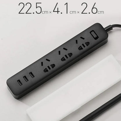 Original Xiaomi Smart Home Electronic Power Strip Socket Fast Charging 3 USB with 3 Sockets Standard Plug For Smart Home Life