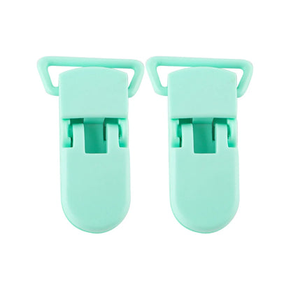 10Pcs/Lot Plastic Clasp Colorful Solid Clip Chain Making For Jewelry Handmade Crafts Making Accessories