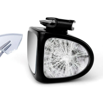 2Pcs Car Blind Spot Rear View Mirror 360° Rotation Adjustable Auxiliary Rearview Mirrors Auto Rear View Parking Safety Driving