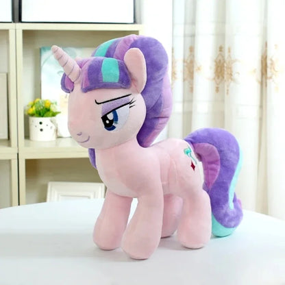 Cartoon Starlight Glimmer Horse Plush Doll Stuffed Toys 25-30CM