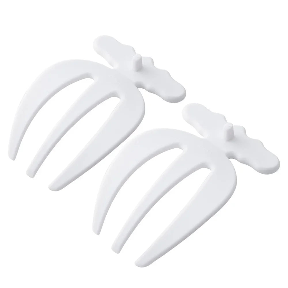 2 Pieces Salad Hands Multifunctional Salad Mixing Kitchen Utensil Tossing Tool Tool Salad Tongs Fruit Claw Salad Accessories