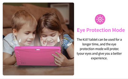 2024 New BDF Tablet Android12 Kids Tablets 10.1 Inch 4GB+64GB Wifi+Sim Card 3G Internet Children Students Educational Gift Table