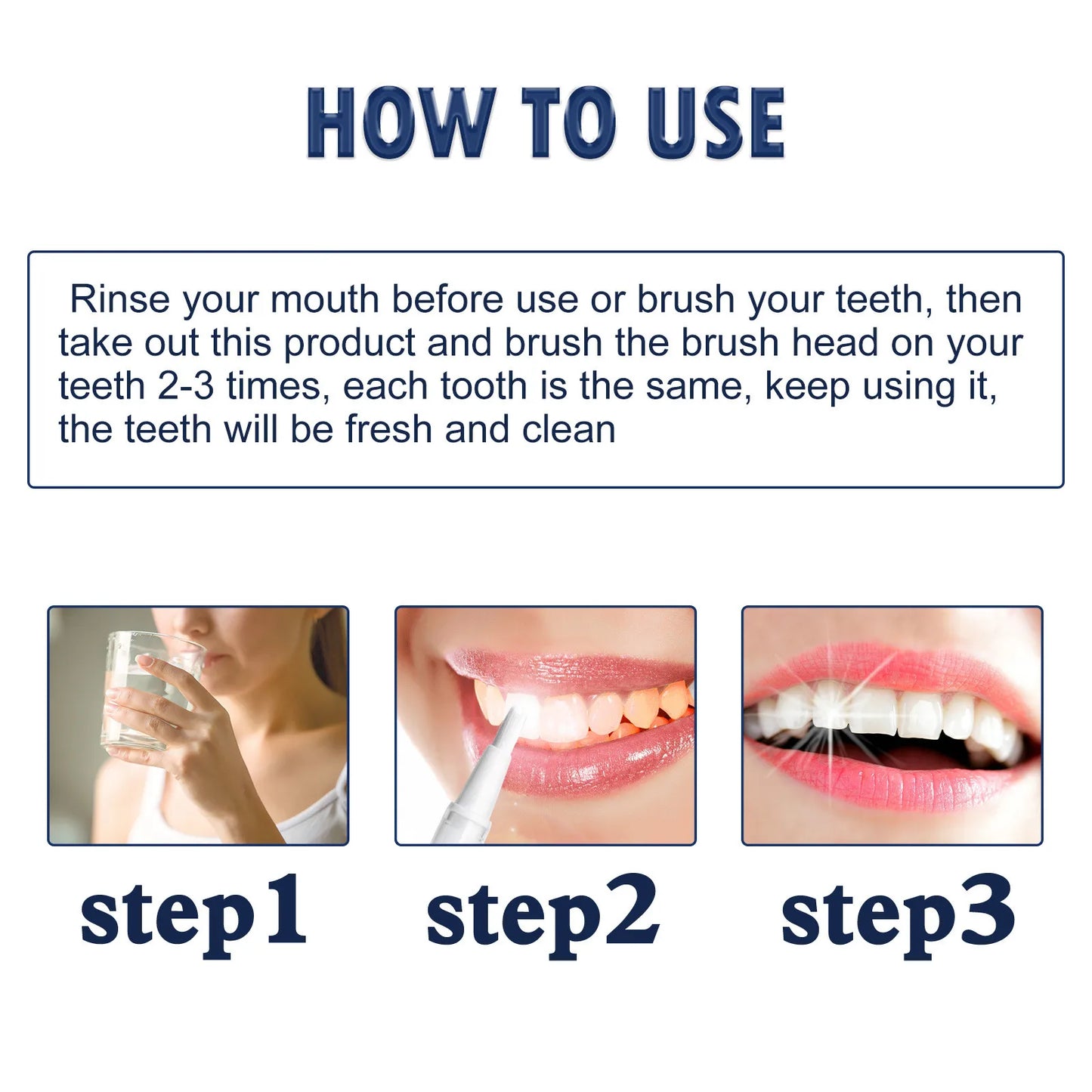 Tooth Paint, Instant Whitening Paint For Teeth, Teeth Stain Remover To Whiten Teeth, Tooth Polish Uptight 4ml