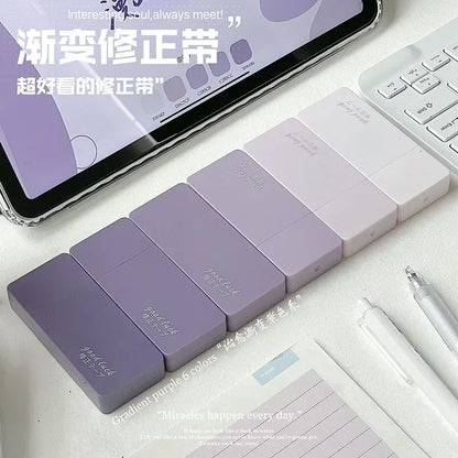 6 Pcs Correction Tape School Supplies Stuff Whiteout Portable Students Study Tools Writing Tapes Kids Tipex