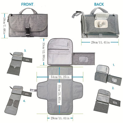 Baby Changing Pad a Multifunctional And Convenient Mat for Mothers And Infants When Going Out Foldable Storage