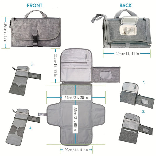 Baby Changing Pad a Multifunctional And Convenient Mat for Mothers And Infants When Going Out Foldable Storage
