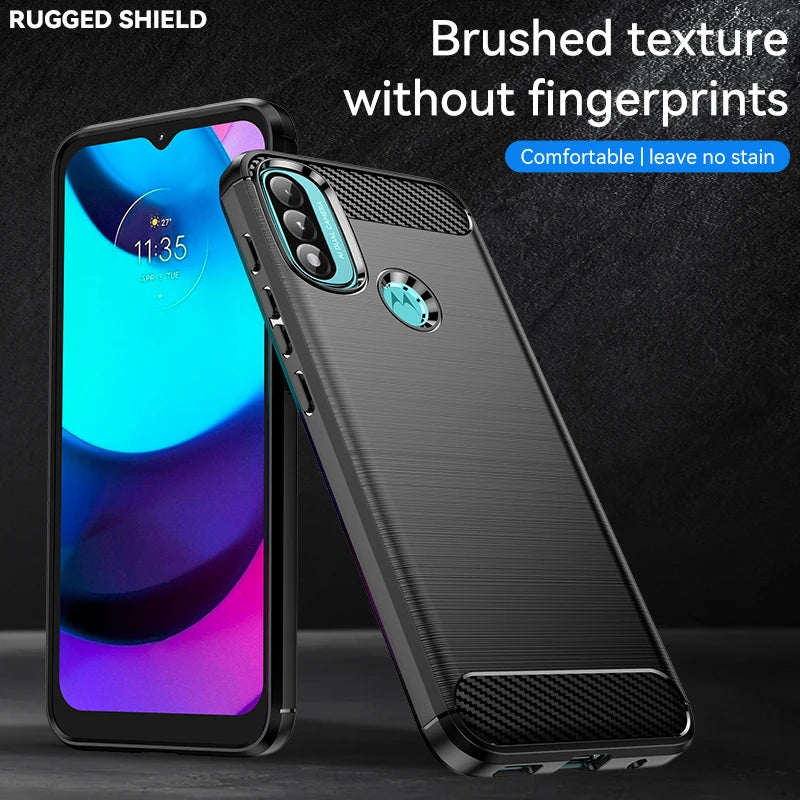 For Cover Lenovo K14 Case For Lenovo K14 Bumper Silicon Carbon Fiber Back Case For Lenovo K15 K14 Plus K14+ K13 K12 Pro K13Note