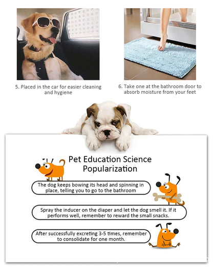 100/50/40/20PCS Absorbent Dogs Diapers Disposable Puppy Training Pee Pads Dry Clean Cushion Dog Supplies pañales para perros