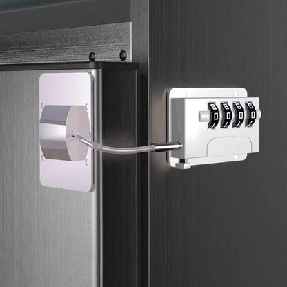 Anti-pinch Hand Baby Safety Lock No Drilling Adjustable Cabinet Lock Child Protection Window Digital Password Lock for Home