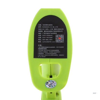 Hot GlueGun, Cordless GlueGun, Wireless Mini with 40 GlueSticks, 7mm & 6 Silicone Finger Sleeves for School, DIY