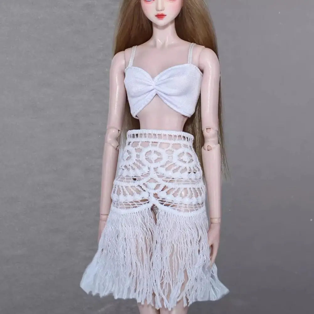 Fashion Doll Party Clothes Casual Wears Elegant PU Leather Coat 10 Styles Princess Windcoat Skirt 11.5