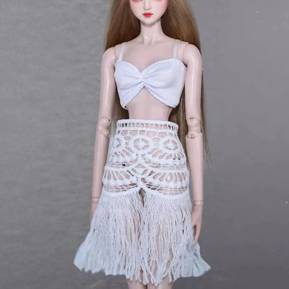 Fashion Doll Party Clothes Casual Wears Elegant PU Leather Coat 10 Styles Princess Windcoat Skirt 11.5