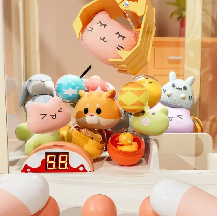 Automatic Mini Claw Machine Toys for Children Coin Operated Play Game Arcade Crane Doll Machines Kids Birthday Christmas Gifts