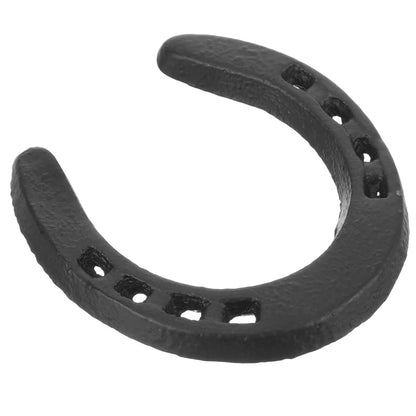 Large Decorative Horseshoes Cast Iron Horseshoe Wall Hanging Metal Wall Sculpture Horseshoe Shaped Decorations Iron Figurines