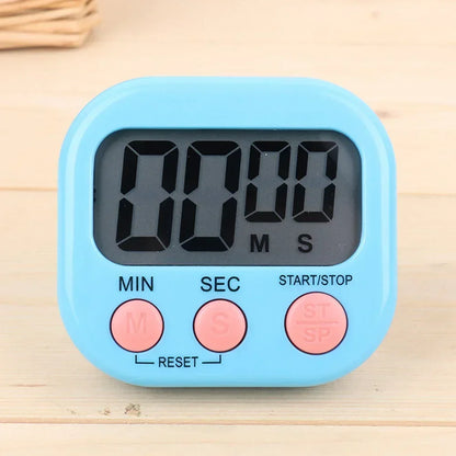 Kitchen Magnetic Digital Timer Egg  Clock Stopwatch Large LCD Digital Loud Alarm Count-Down Up Clock Practical Cooking Gadget