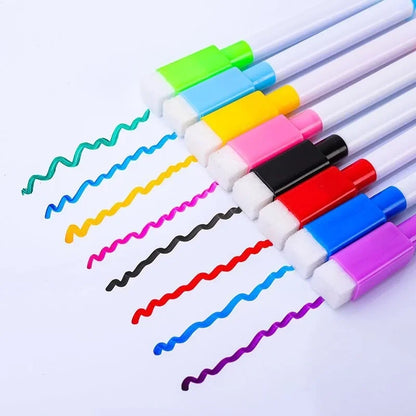 8Pcs/set Colorful Whiteboard Markers Erasable Pens for Kids Classroom and Office Supplies Marker Pen Classroom Supplies