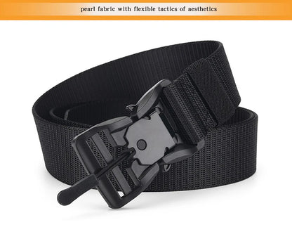Tactical Belt Magnetic Buckle Belt Casual Nylon Tooling Training Belt Men's Trousers Belt Designer Men and Women Belt
