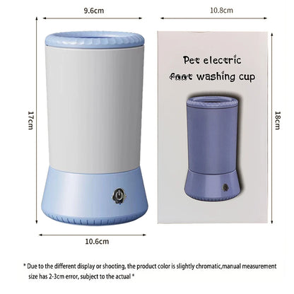 Automatic Dog Paw Washer  USB Rechargeable Pet Paw Cleaner Portable Dog Cleaning  Cup Foot Pet Paw Cleaner Electric Paw Massager