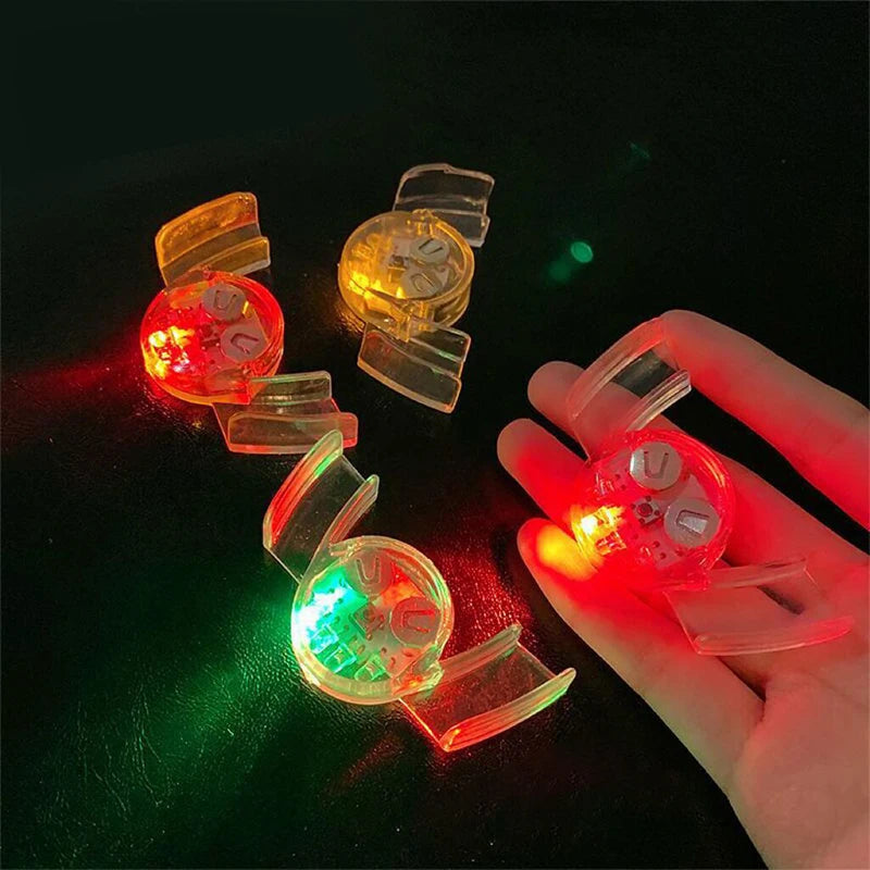 2/4pcsLED Light Up Mouth Braces Piece Glow Teeth  Glow LED Teeth Flashing For Halloween Party Rave Glow Party Supplies