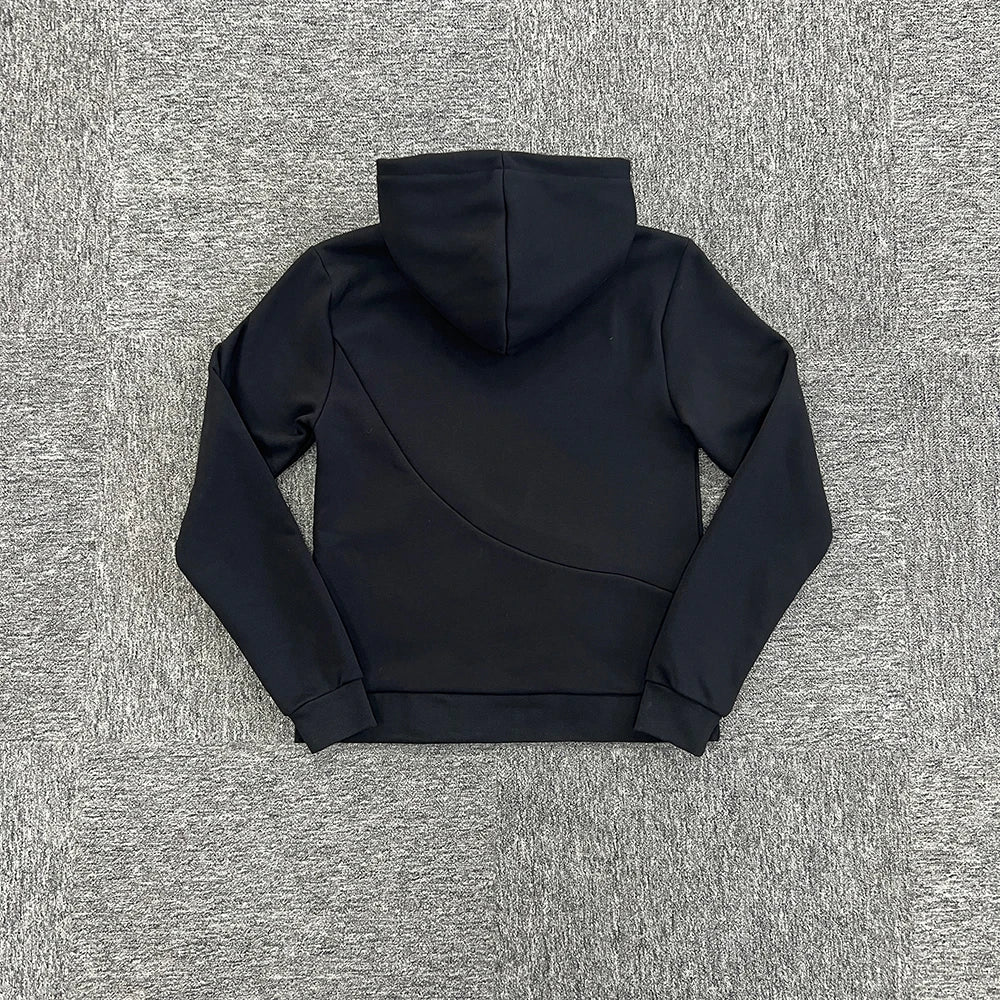 Jogging Streetwear Hoodies Trousers Set Centre Cee Tracksuit Men Clothing Y2k Cotton Sweatshirts Tops Pants Mens Clothes Black