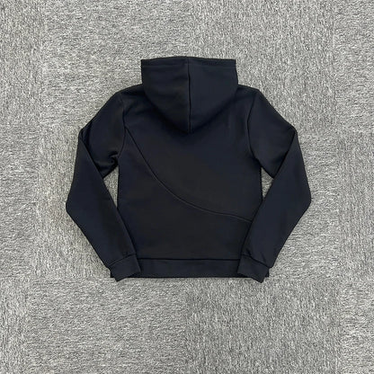 Jogging Streetwear Hoodies Trousers Set Centre Cee Tracksuit Men Clothing Y2k Cotton Sweatshirts Tops Pants Mens Clothes Black