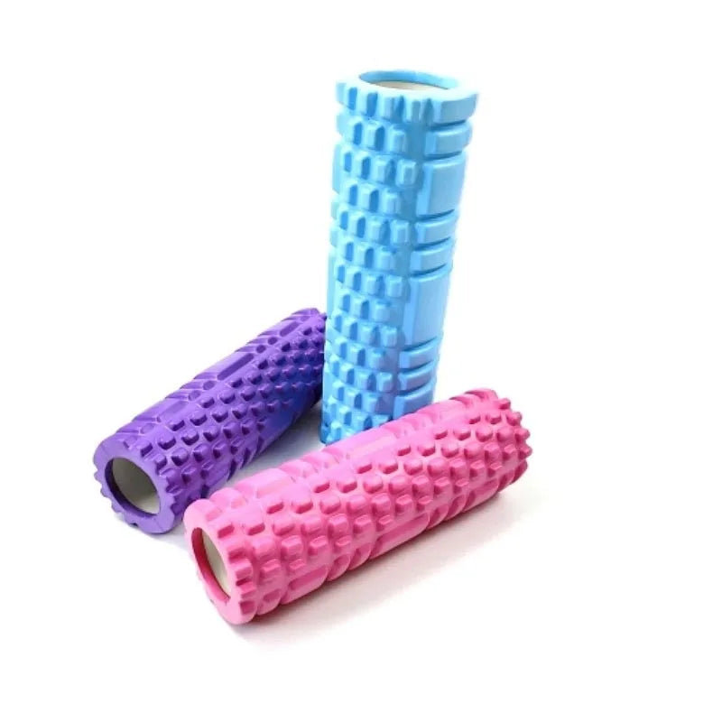 1pc Foam Massage Roller, Hollow Yoga Column Fitness Equipment for Muscle Massage, Physiotherapy and Sports Rehabilitation Rolle