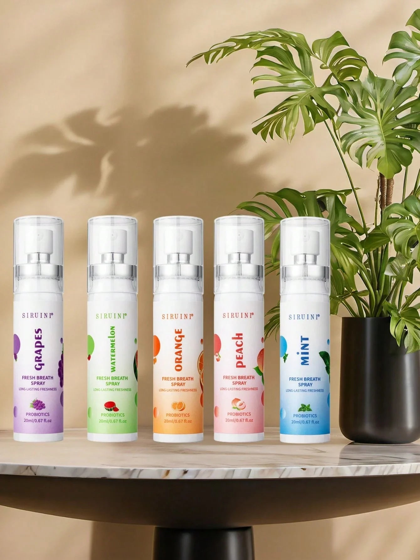 20ML Air Freshener Fragrance Spray Long Lasting Fragrance & Odor Eliminator Home Decor Gifts Birthday Fresheners Mouth Spray Ora