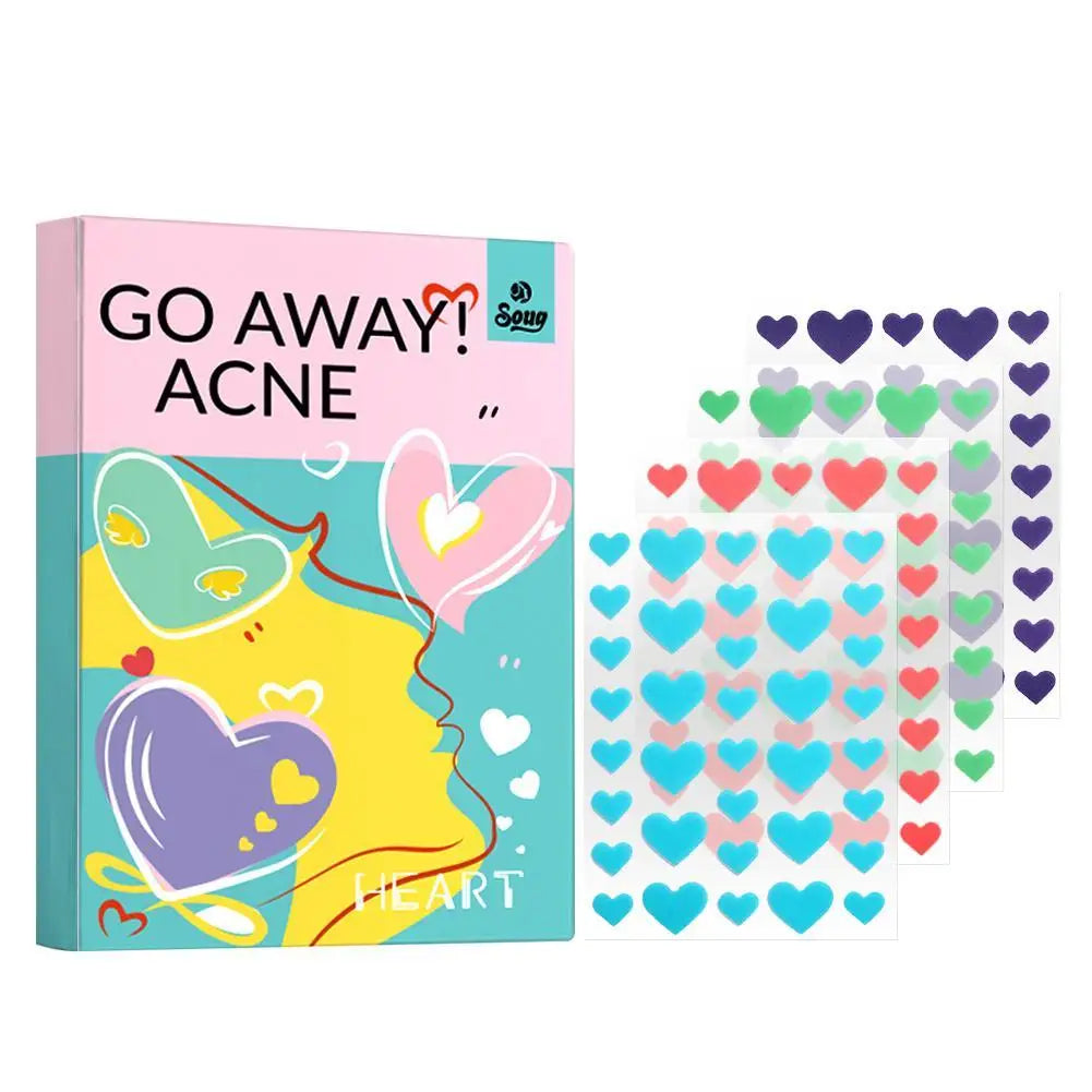 Colorful Acne Pimple Patches Lighten Pimple Marks Repair Acne Pimple Gentle Cleansing Non-Irritating Acne Pimple Patches