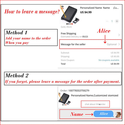 RFID Blocking Protection Men ID Credit Card Holder Wallet Leather Metal Aluminum Business Bank Card Case CreditCard Cardholder