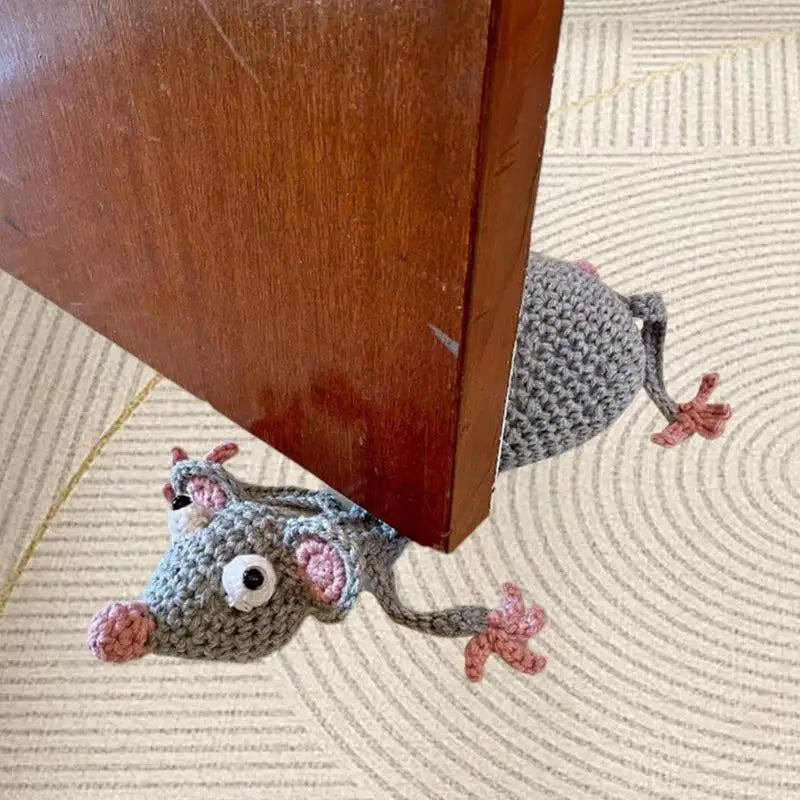 Animal Door Stopper Door Stoppers Cute Crochet Door Wedge Household Door Hardware Handmade Door Gear