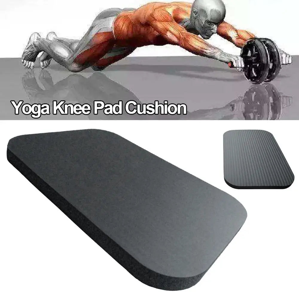 Yoga Knee Pad Accessories Pilates Support Foam Cushions Extra Padding Rectangle Floor Exercise Home Gym Anti Slip Wrist Elbow