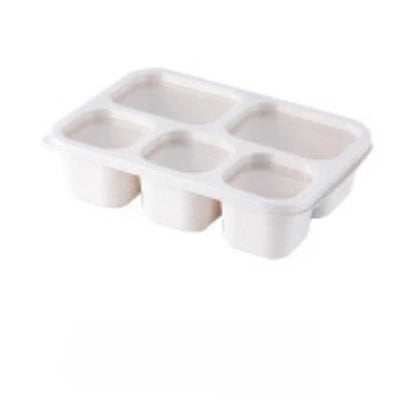 Lunch Box Meal Prep Container for Kids, Reusable Food Storage Snack Containers Stackable for School, Work, and Travel