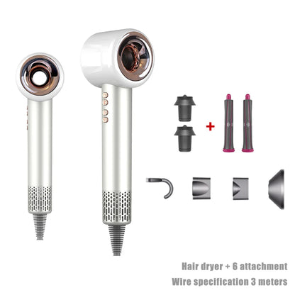 Professional Hair Dryer Super Hair Dryer 220V Leafless Hair dryers Home Curling Iron Salon Hair Styler Blow Drier