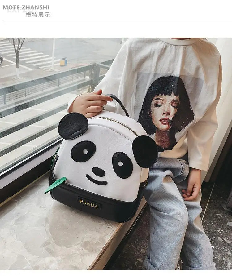 Children's School bags For Girls Kids Bag Kindergarten New 3-4-7 Girl Boy Simple Fashion Light Panda Cute School Backpack Rugzak