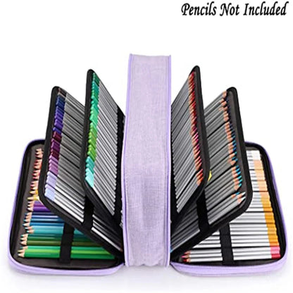 School Pencil Case Supplies 300 Slots Pencilcase Stationery Organizer Acsesories Large Capacity Pen Box Kit Aesthetic Bag Pouch