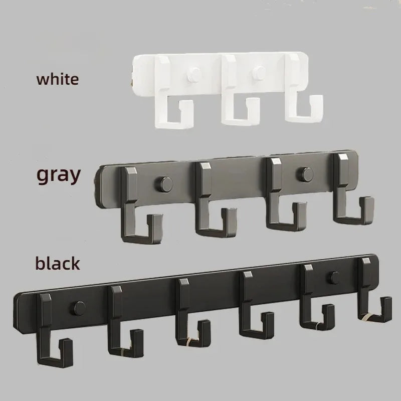 Hooks Over The Door 6 Hooks Clothes Coat Hat Towal Hanger Bathroom Organizer Rack By Hanger Holder Home Kitchen Accessories